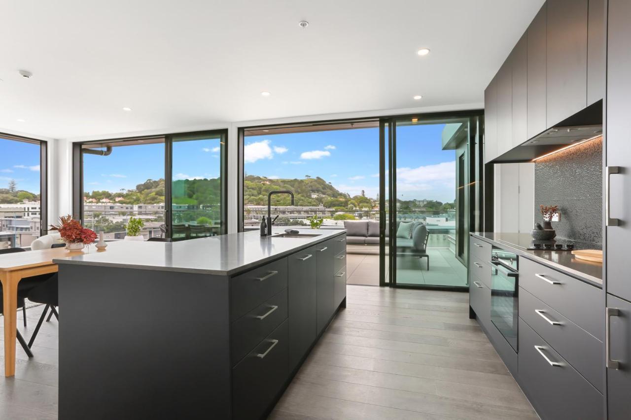 Enfield Sky - Brand New Luxury Penthouse Apartment Auckland Luaran gambar
