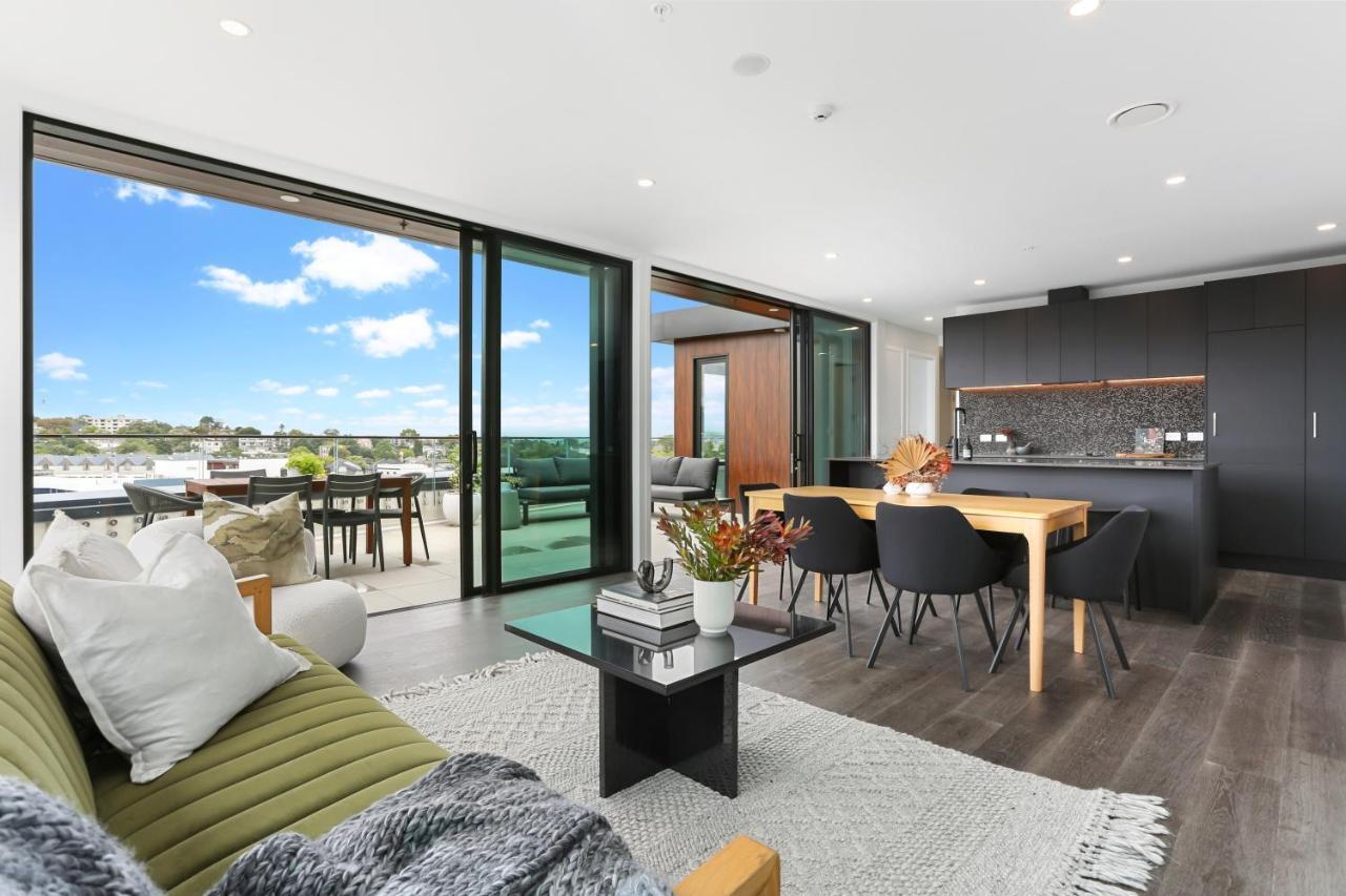 Enfield Sky - Brand New Luxury Penthouse Apartment Auckland Luaran gambar