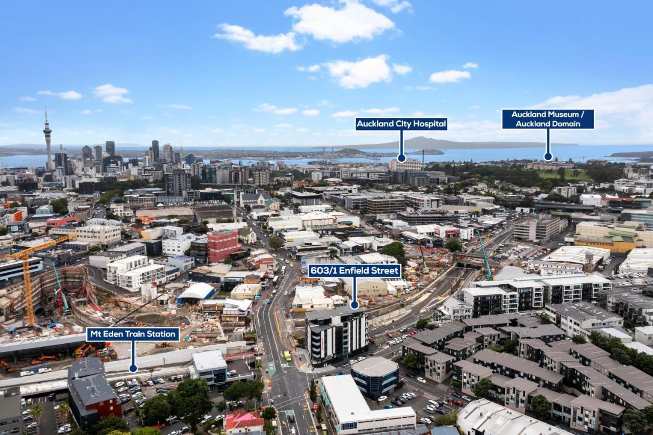 Enfield Sky - Brand New Luxury Penthouse Apartment Auckland Luaran gambar