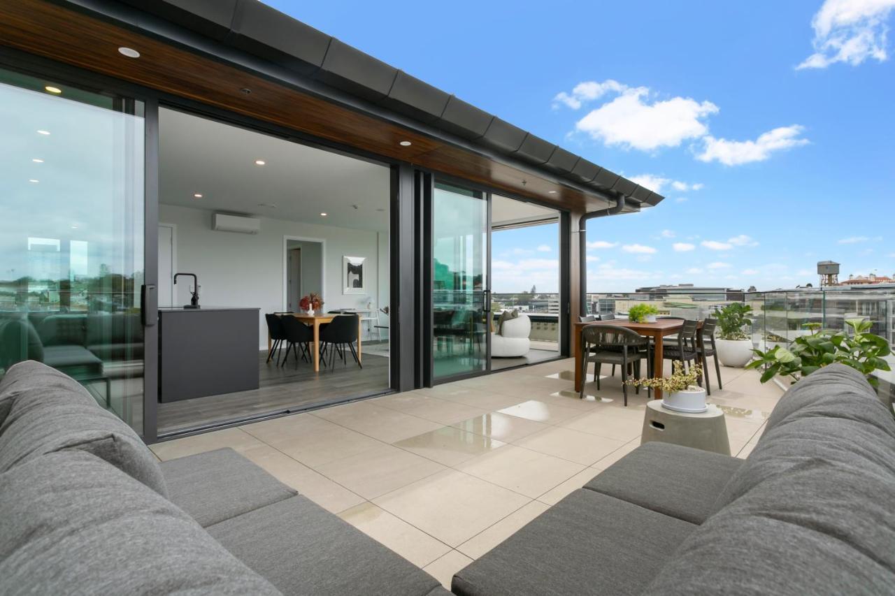 Enfield Sky - Brand New Luxury Penthouse Apartment Auckland Luaran gambar