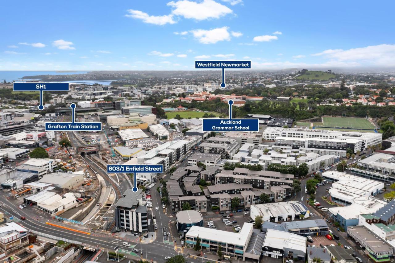 Enfield Sky - Brand New Luxury Penthouse Apartment Auckland Luaran gambar